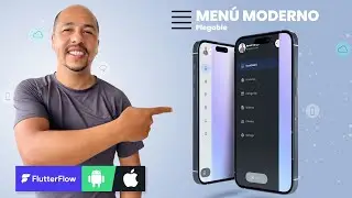 📲  Diseña menús modernos y personalizados para tu aplicación en FlutterFlow
