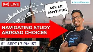 🔴 LIVE AMA with Founder Ashish Fernando | Navigating Study Abroad Choices 🚀