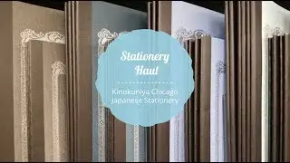 Japanese stationery haul * Kinokuniya Chicago