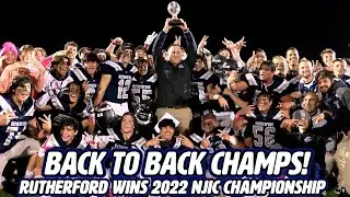 Rutherford 24 Wood-Ridge 10 | 2022 NJIC Championship | Bulldogs Repeat as NJIC Champs!