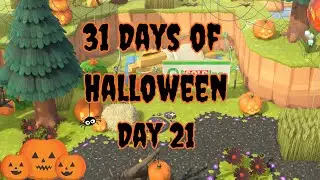 Day 21- Pathing & A Tiny Villager Hunt | 31 Days of Halloween | Ghoulish | ACNH