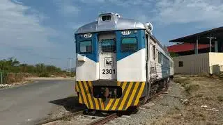 Budd RDC 2301 switching around Santiago May 2021