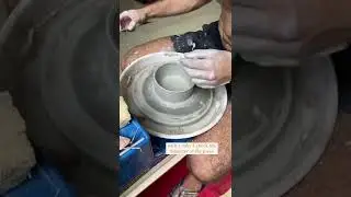Throw with me. Fail & learn 🥰 #shorts #pottery