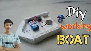 how to make a working boat ⛵|| by using thermocol||easy to make #trending #shorts #diy#viral#project