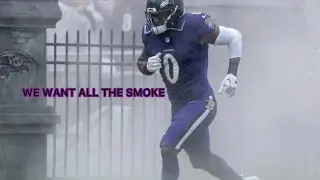 Baltimore Ravens players intro against  Pittsburgh Steelers |Wild Card Playoffs|