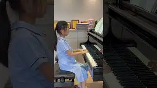 Amy Wang 8 yo played Sayonara in Michelle Tang&rsquo;s studio