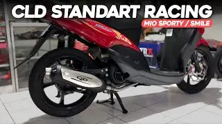 Belum Mampu Beli Kenochi? Pakai Ini Aja ‼️ Knalpot CLD Standart Racing Buat Mio Karbu