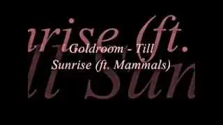 Goldroom - Till Sunrise (ft. Mammals) [Lyrics On Screen]