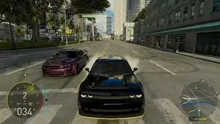 The Crew Motorfest Dodge Challenger Demon vs Charger Hellcat Redeye drag race. #thecrewmotorfest