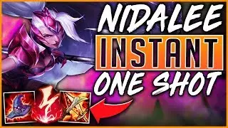 CHALLENGER NIDALEE INSTANT ONE-SHOT BUILD (DEATHCAP + LICHBANE = DELETED) - League of Legends