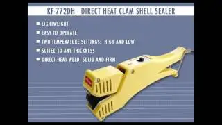 How to use the KF-772DH Portable Direct Heat Clam Shell Sealer