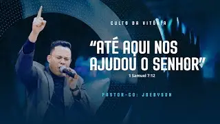 ATÉ AQUI NOS AJUDOU O SENHOR: 1 Samuel 7:12 - QUE MENSAGEM FORTE MEU DEUS. MENSAGEM COMPLETA RECEBA