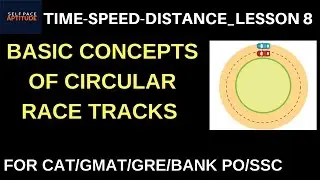 TSD_LESSON 8_CIRCULAR RACE TRACK BASIC CONCEPTS_QUANTITATIVE APTITUDE FOR CAT/GMAT/GRE/BANK PO/SSC