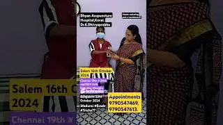 Acupuncture treatments - Dhyan Acupuncture Hospital Dhivyaprabha Karunakaran