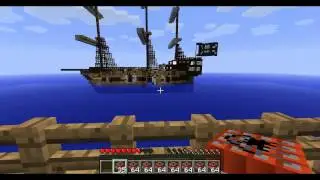 Minecraft - Super Pirate Battle Royale with TNT with a SPECIAL Ending! (PC)(Live Commentary)[HD]