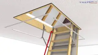 Einbau Dachbodentreppe Intercon Comfort