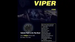 5108V - VIPER 1-Way Remote Start & Security System