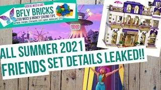 LEGO Friends 2021 NEWS - NEW GRAND HOTEL!! (+ All summer set details leaked!!)