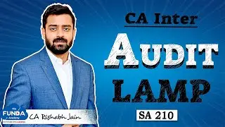 CA INTER | AUDIT | LAMP | SA 210 -  REVISION IN 45 MINUTES