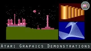 Atari Graphics Demonstrations by Underground Software, 1985 | Atari 8 bit Demo