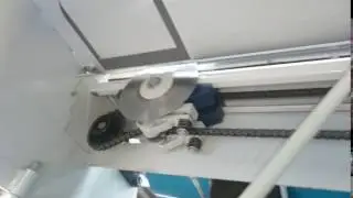 Accu Cut Q7 cutter carriage in action
