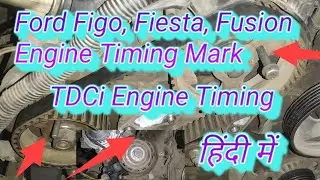 Ford Fiesta Diesel Engine Timing || Ford Figo TDI Engine Timing Mark #ford #mautotech #fordfigo