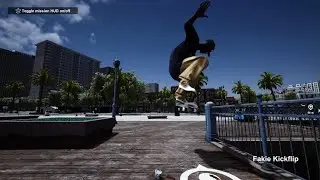 Session: Skate Sim - Stevie Williams, Switch Heelflip Nosemanual, Fakie Hardflip / Hist&oacute;rico SFC