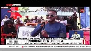 Tribute to the late Gen. Ogolla by his son