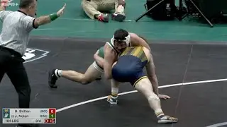 184lbs Jacob Nolan (Binghamton) vs Branson Britten (Northern Colorado)