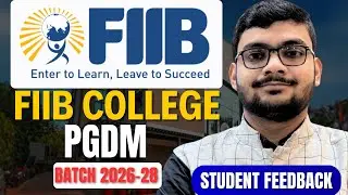 FIIB College PGDM Review 2026 | Fees, Placements, ROI | Delhi