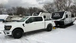 Winter Camping at Pinery Provincial Park. Episode 1