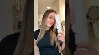 Dyson airstrait routine + tips #dyson #dysonairstrait #straighthair