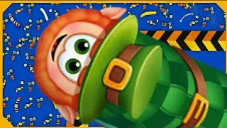 Wormszone Magic🐍 Game play #Short #snack #worms #youtubeshort #slitherio#wormatio#games