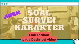 Soal Latihan Survei karakter | ANBK