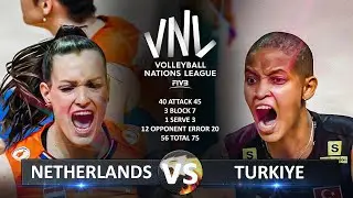 Netherlands vs Turkiye | Women's VNL 2025