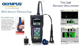 Thru Coat Thickness Measurement with Olympus 45MG Equipment