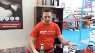 CouchCoaster - The ultimate drink holder for your sofa