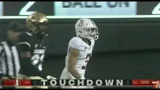 Bryce Farrell Runs It For Stanford's First TD!!! Colorado Vs Stanford