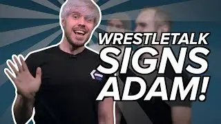 WrestleTalk SIGNS Adam Blampied!