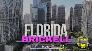 Miami Brickell Center - Downtown Miami 4K Aerial Drone Views