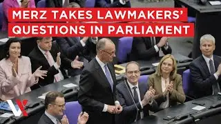 LIVE | German Chancellor Friedrich Merz Takes Lawmakers&rsquo; Questions In Parliament | VERTEX