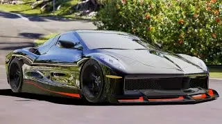 C8 Z06 Corvette LT6 WideBody Active Aero GPS Retracting Side Skirts and Splitter Variant 18.5
