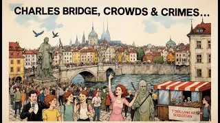 Charles Bridge, Crowds & Crimes #czech #prague #charlesbridge #charles #bridge #king #tourism #scam