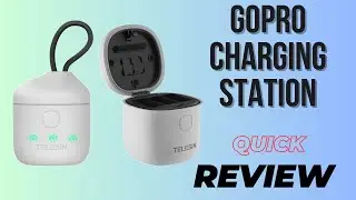 Meet the Ultimate GoPro Charger: TELESIN DUAL Battery Station!