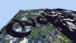 2b2t sky dive to spawn 4K
