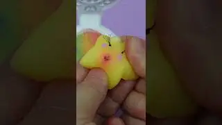 Popping pimples mochi squishy - self care the most beautiful star fidget toy Before and after