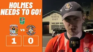 'HOLMES NEEDS TO GO!' | Coventry City 1-0 Luton Town | Match Reaction | Tyler