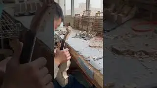 The Daily Routine of a Luthier. #woodcarving #violin #violinmaker #handmadecraft #Craftsmanship