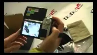 Screen rotation Double Solar Powered Digital Video Camera