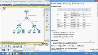 7.2.4.9 Packet Tracer - Configuring IPv6 Addressing